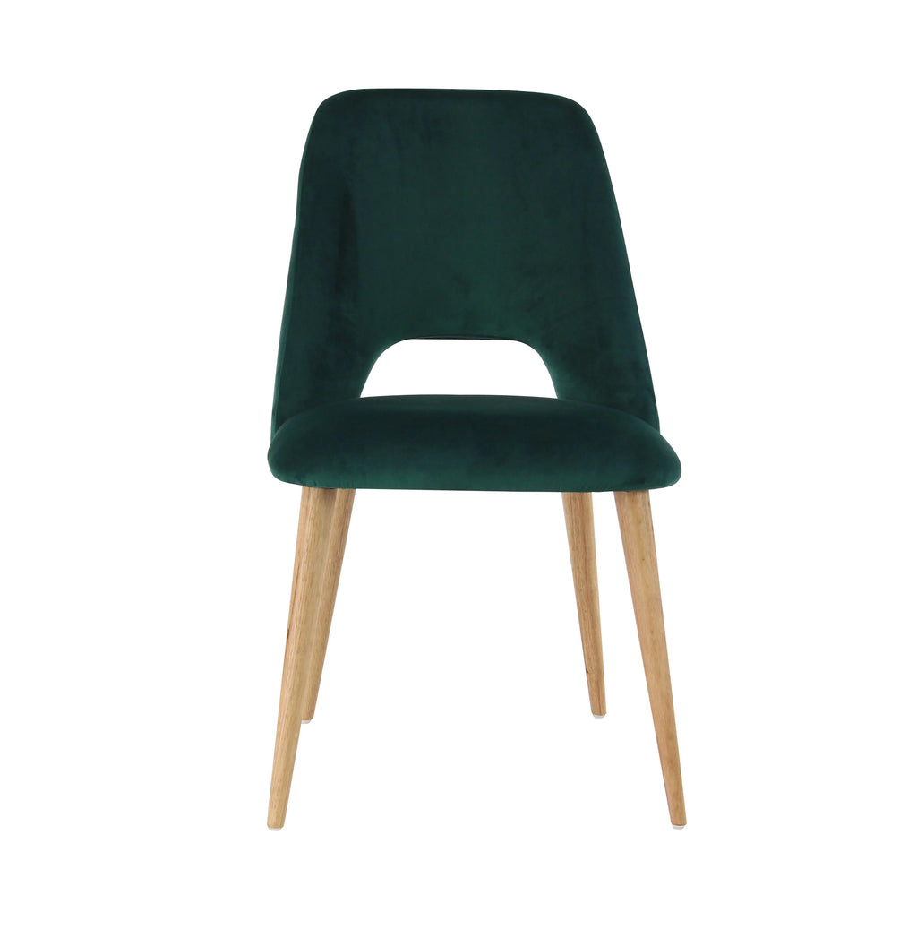 Green Wood Dining Chairs Z407