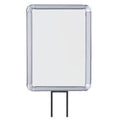 8.5 x 11 in. Chrome Sign Frame D161412