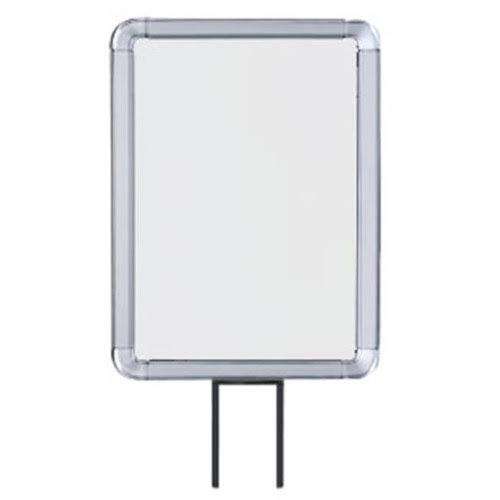 8.5 x 11 in. Chrome Sign Frame D161412