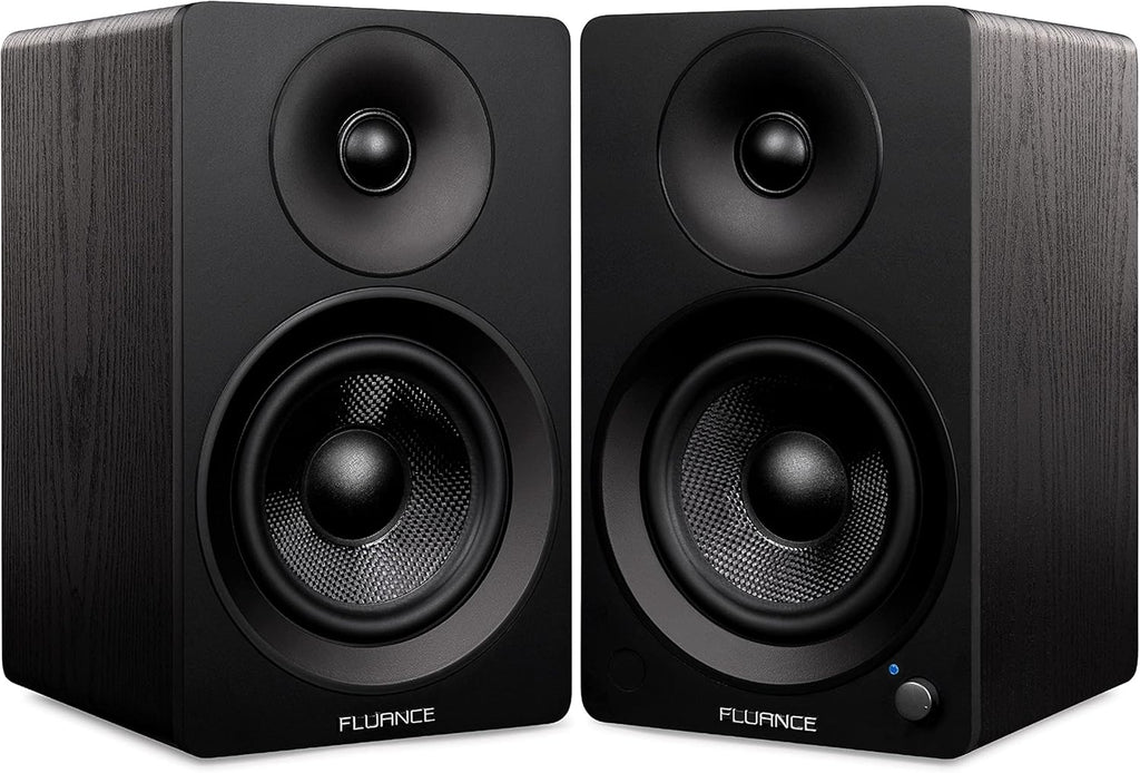 Powered 2-Way 2.0 Stereo Bookshelf Speakers with 5 Drivers, 90W Amplifier G7327