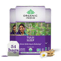 Organic Tulsi Sleep Herbal Tea, Caffeine-Free, 18 Infusion Bags, 3 Pack R5212