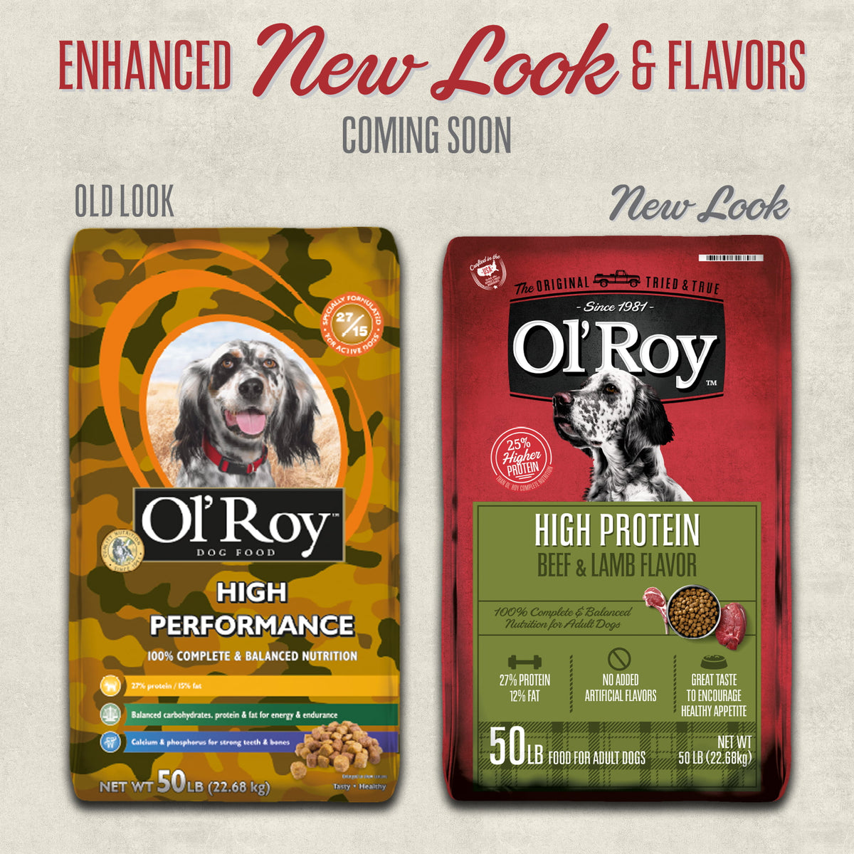 50 lb Dry Dog Food Y602222