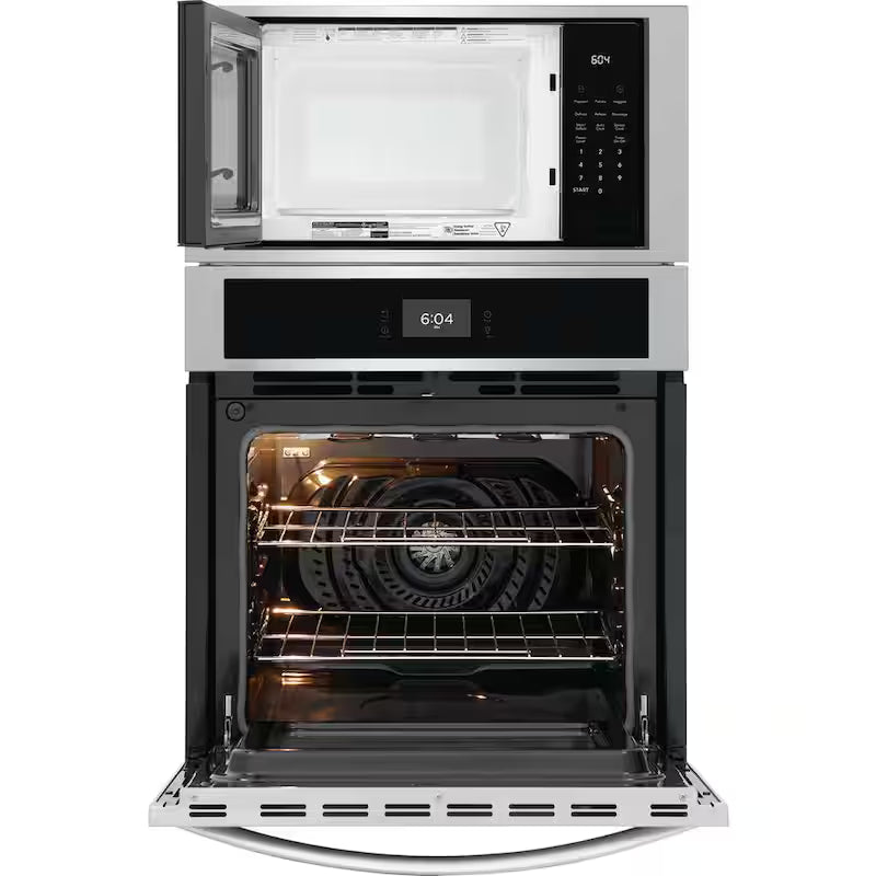 Electric Built-In Wall Oven and Microwave Combination in Stainless Steel K72763