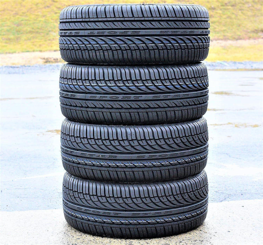 Set of 4 All-Season Passenger Car Performance Radial Tires 185/65R14 86H I334804