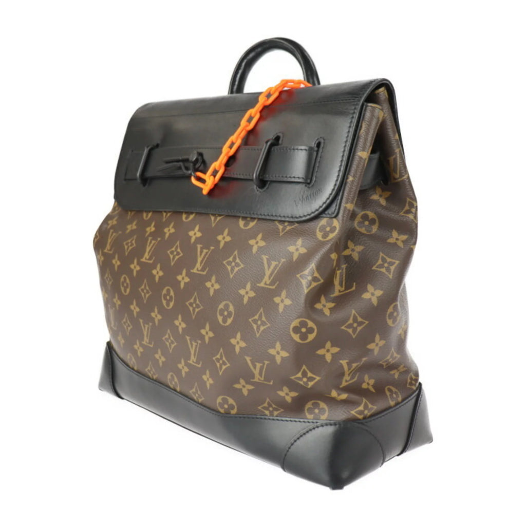 Pre-Owned Monogram Canvas Leather Shoulder Bag O793