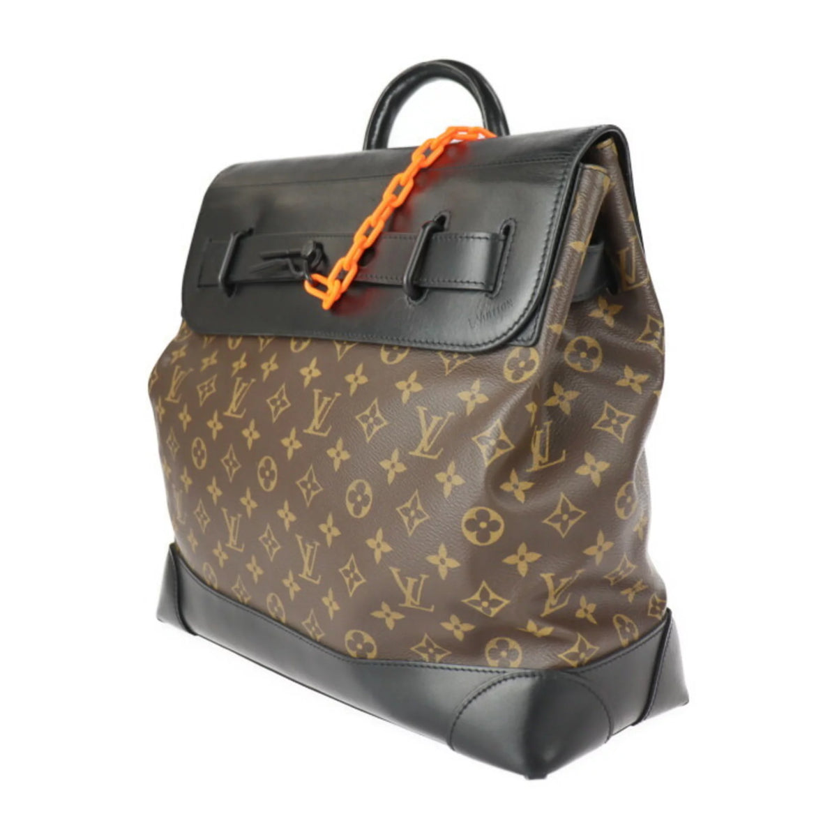 Pre-Owned Monogram Canvas Leather Shoulder Bag O793
