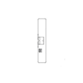 Electric Strike Body with Latchbolt Strike Monitor Bright Brass Finish W76314