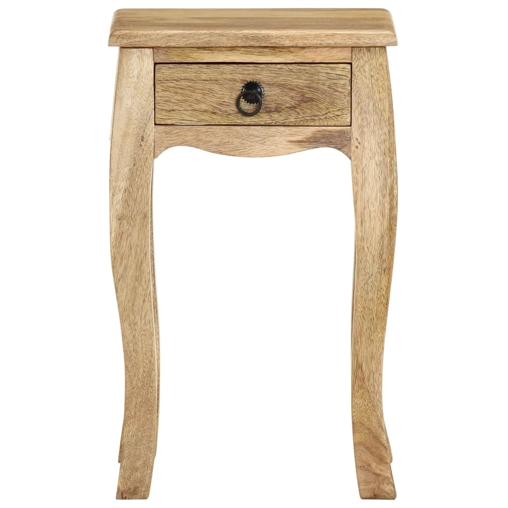 Solid Mango Wood Bed Cabinet A652