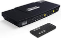 4 Port HDMI Switch 4K@60Hz 4 in 1 Out with Optical Audio Out F780