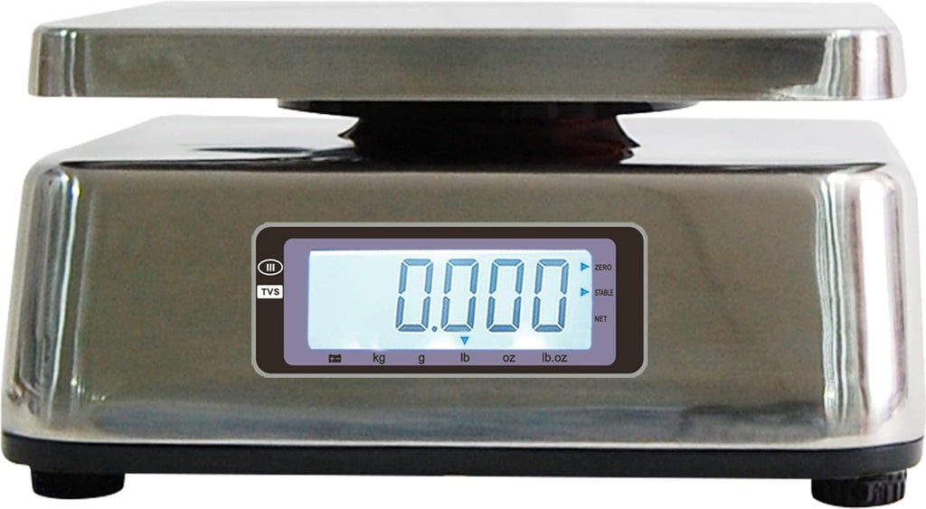 Stainless Steel Washdown Scale, 30lb Capacity A67251