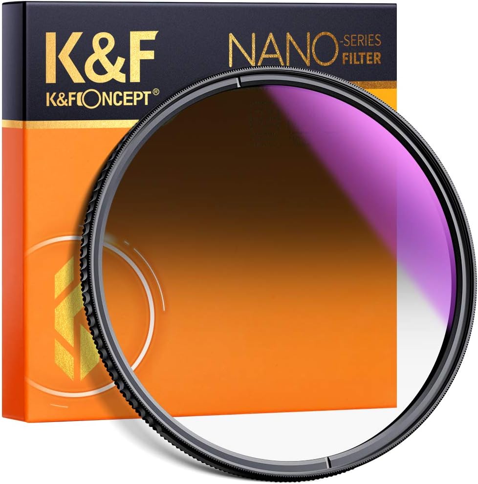 67mm 3 Stop Soft Graduated Neutral Density Lens Filter Pack of 2 B292