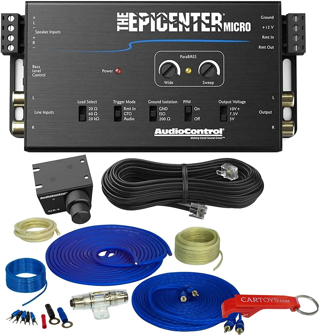 Bass Restoration Processor & Amp Kit Bundle with Line Output Converter R375039