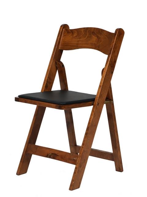 Mahogany Red Wood Folding Chair C1024