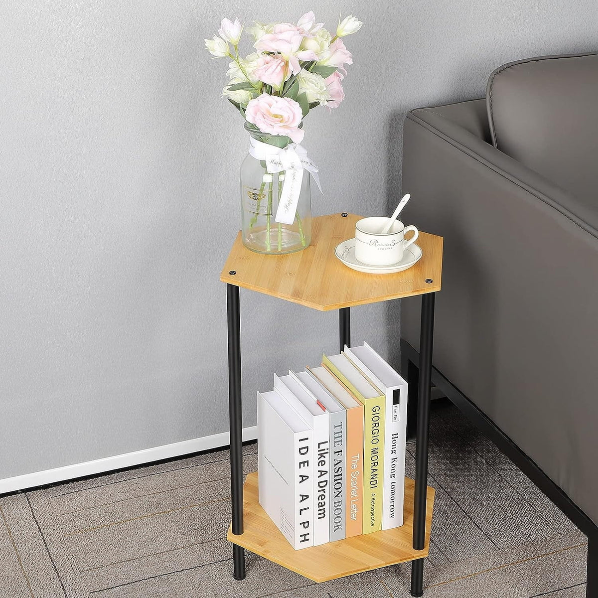 Black End Tables Set of 2 Z311924