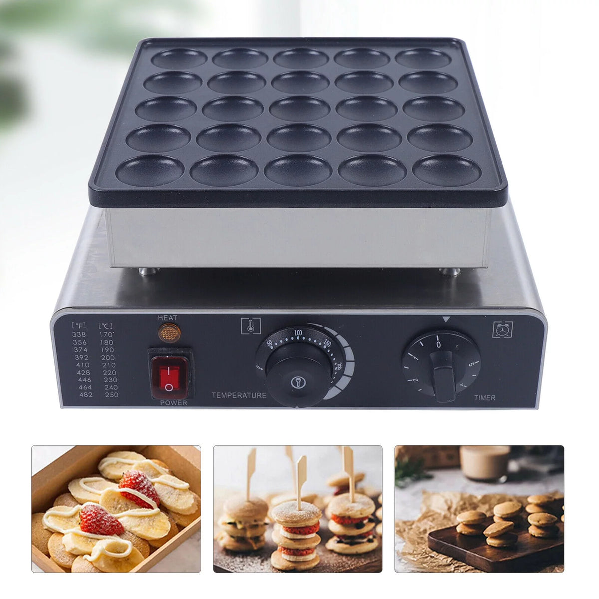 Pancake Maker Electric Aluminum T672990