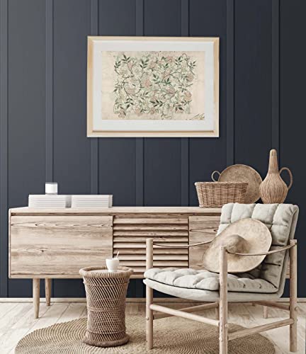 Sage Green Faux Board and Batten Peel and Stick Wallpaper Z433