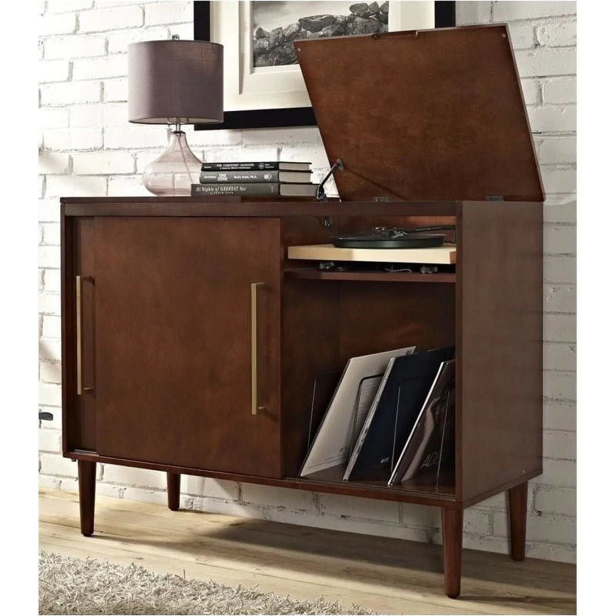 Mahogany Media Console C837629
