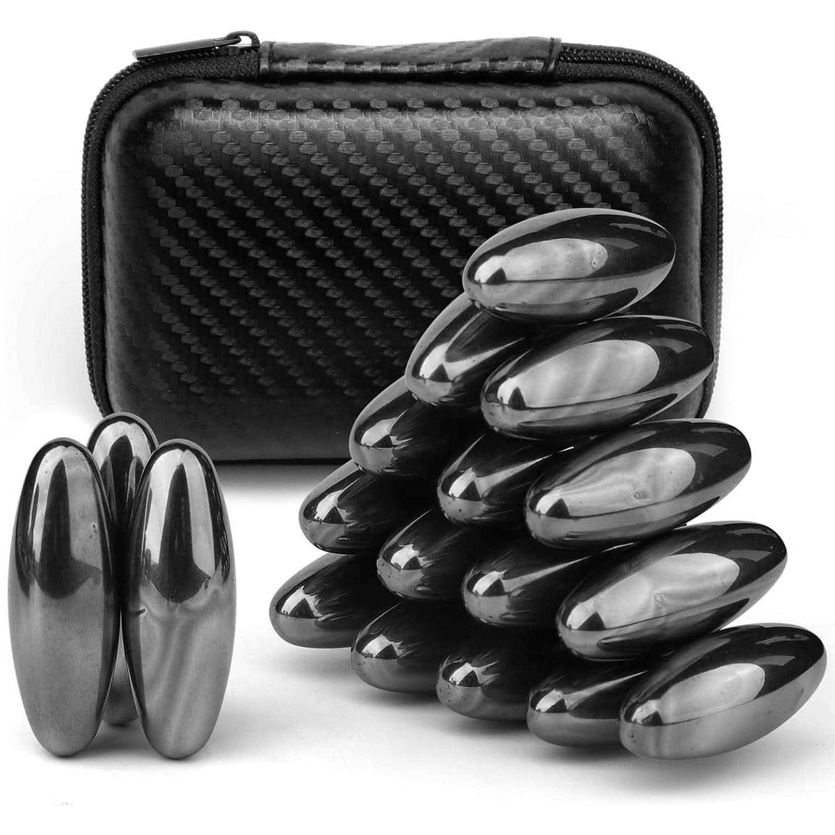 Hematite Stone Fidget Toy Science Kits I9084