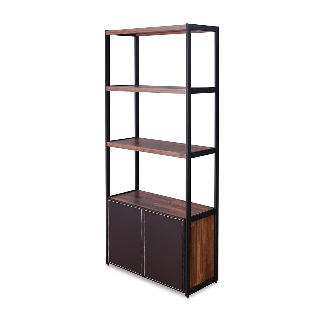 Walnut Sandy Black Bookcase X792