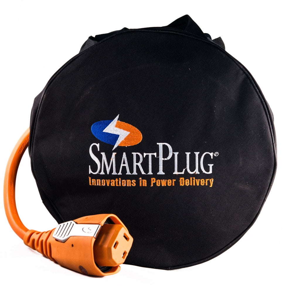 30 Amp 50' Marine Cordset with White Inlet U18013