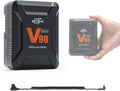 Mini V Mount Battery 98Wh 15A Draw with D-tap to DC Power Cable Z878