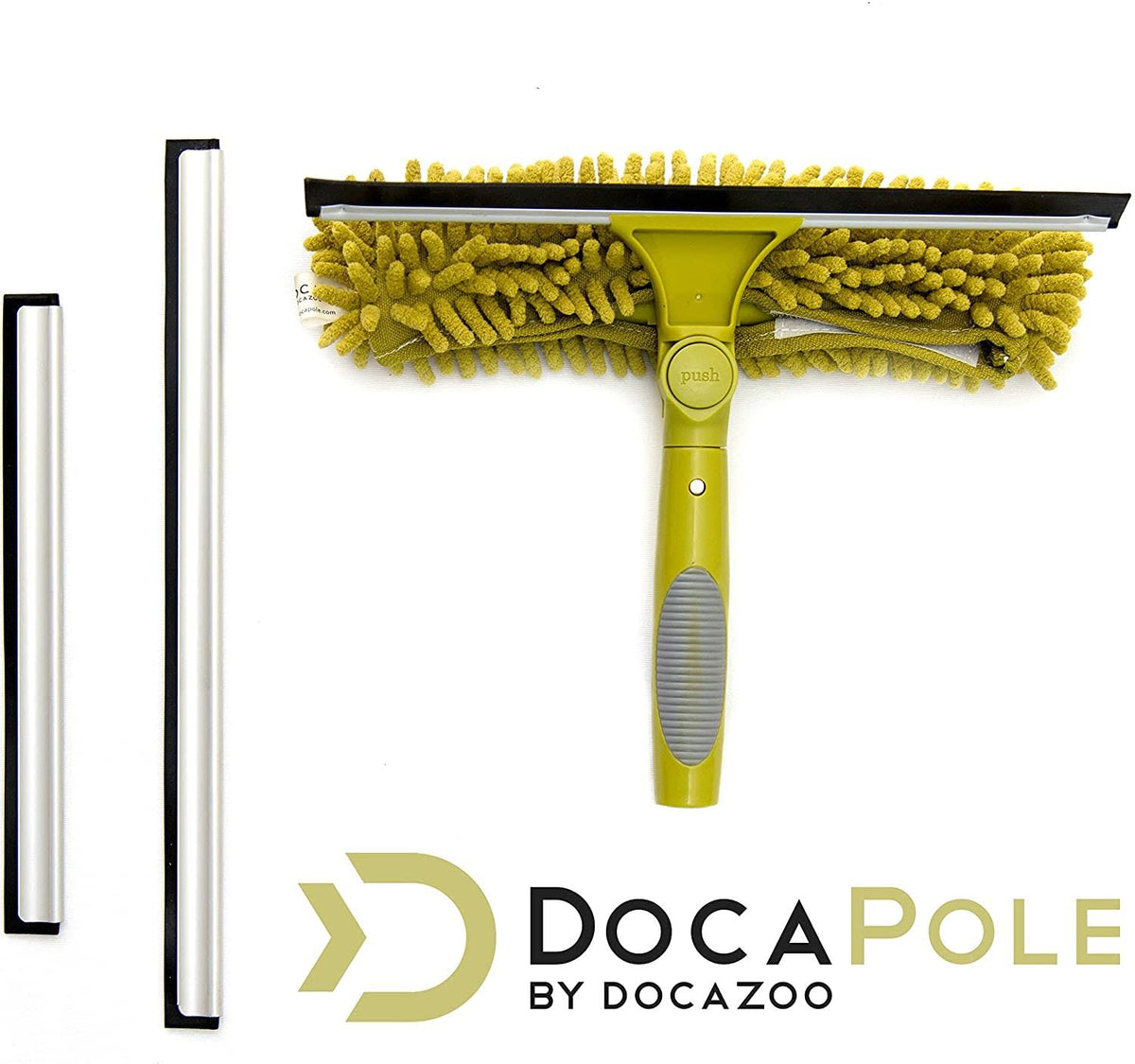 Extension Pole with Squeegee and Window Washer Q14603