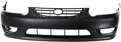 Front Bumper Cover Compatible with 2001-2002 Toyota Corolla Primed I61072
