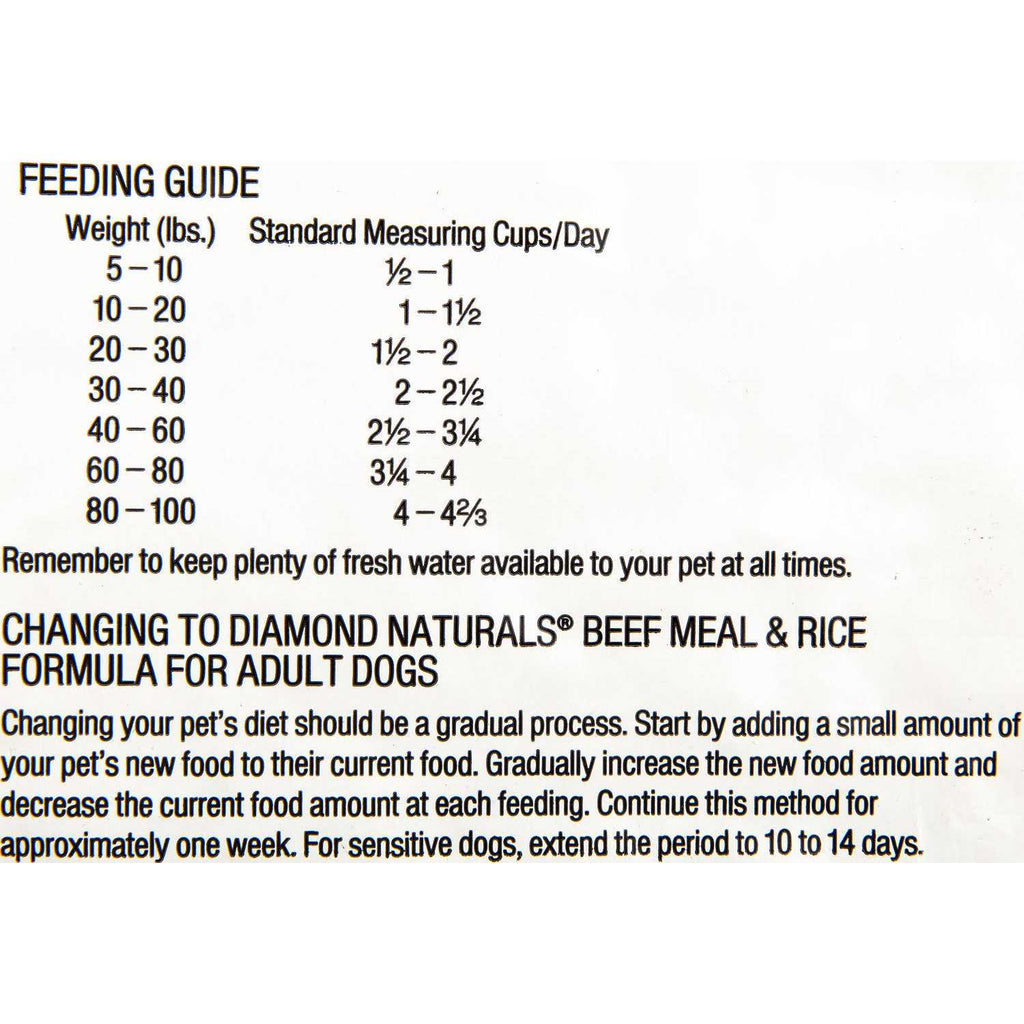 Beef Meal & Rice Adult Dry Dog Food U119010