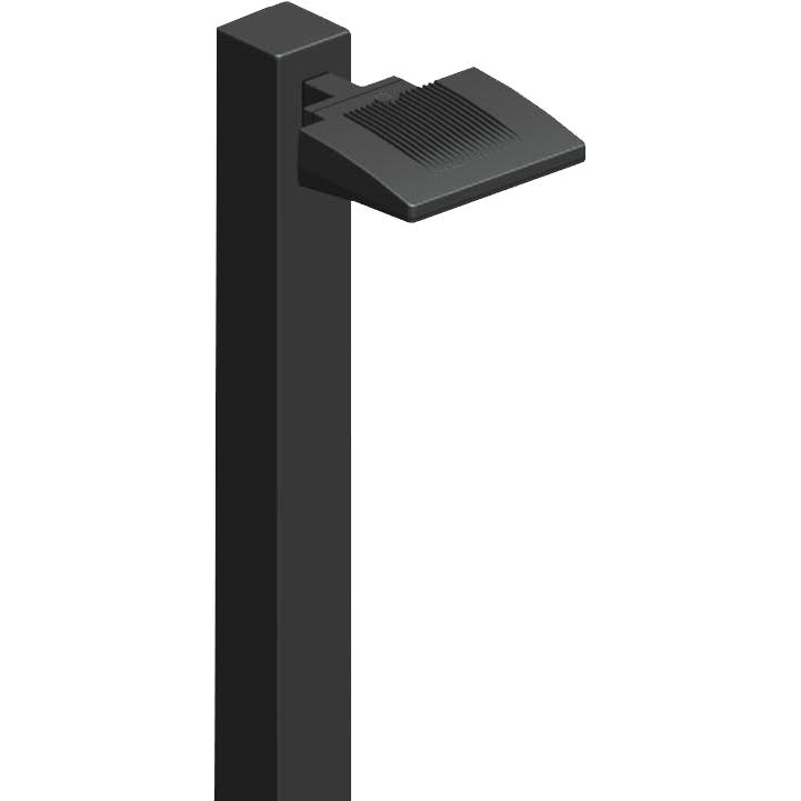 LED Area Light 18W Warm with Square Pole Mount Adaptor Bronze G95230