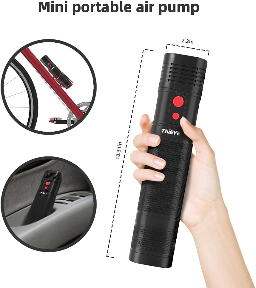 Portable Air Compressor 12V DC 120 PSI Digital Pressure Gauge L237
