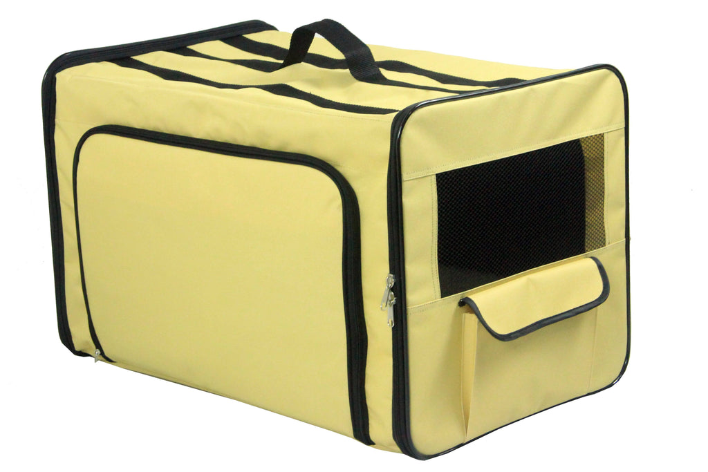 Blue Lightweight Collapsible Pet Dog Crate S3356