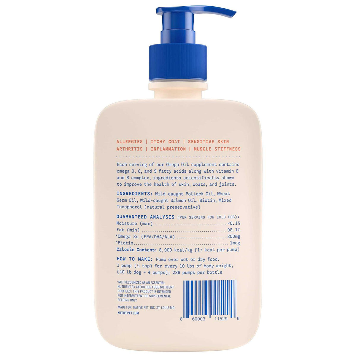 Omega Oil Pet Supplies K7327