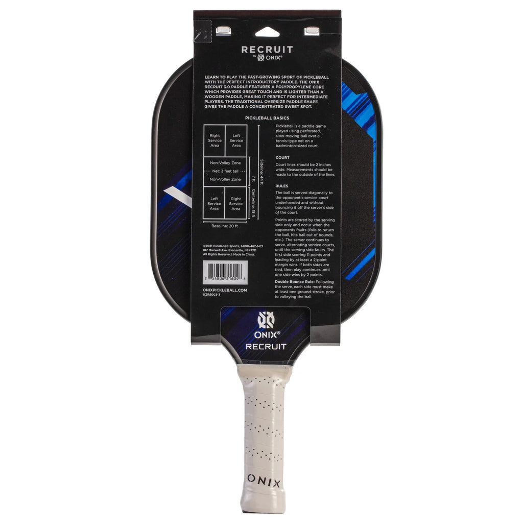 Blue Medium Weight Pickleball Paddle R306709
