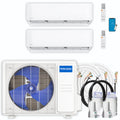 21,000 BTU 2 Zone Ductless Air Conditioner and Heat Pump Q686666