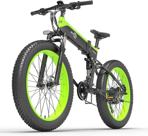 Foldable 26" x 4.0 Fat Tire Electric Bicycle with 1500w Motor and 48V 12.8Ah Removable Battery R63461