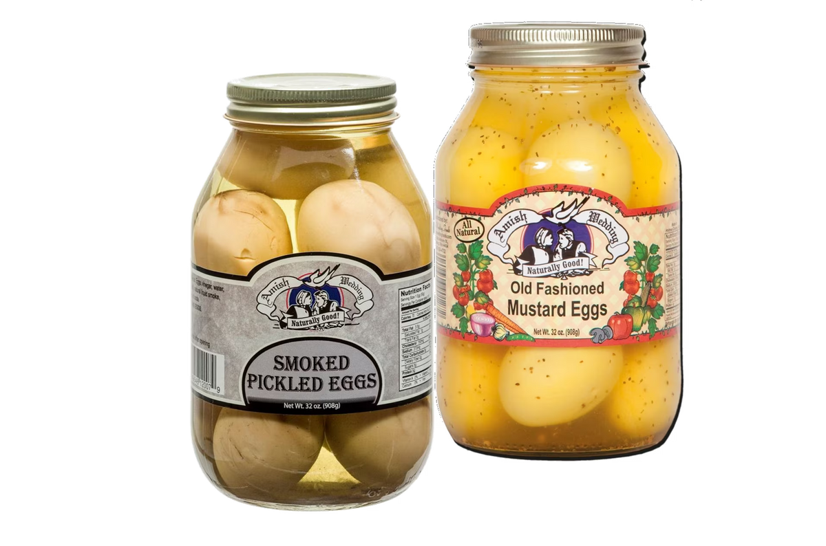 Smoked Eggs & Mustard Eggs Variety 2-PK, 32 oz. Jars E53379