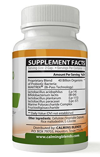 Diverticulitis Tea and Probiotic 60 Capsules Z70686