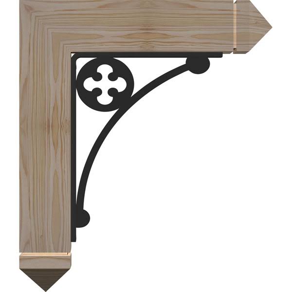 Douglas Fir Smooth Bracket I690