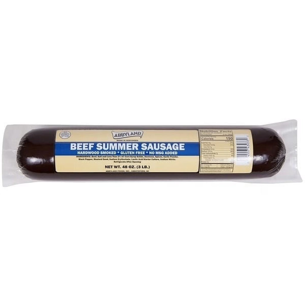 Beef Summer Sausage, 3 Pounds W861570