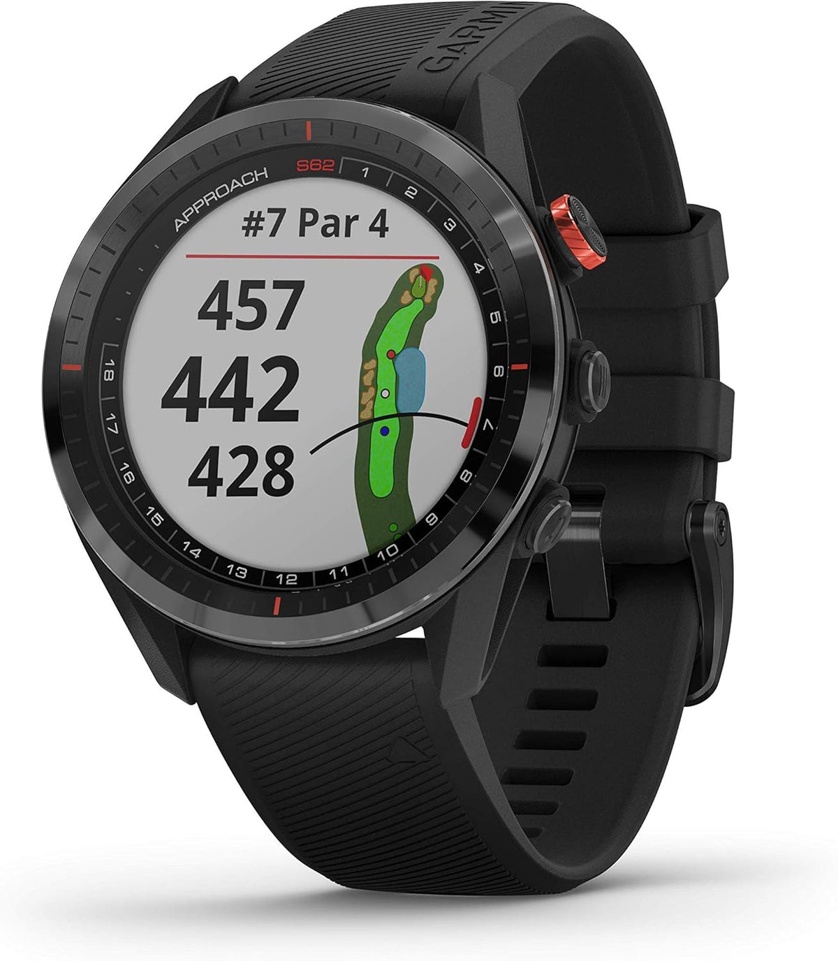 Black Golf GPS Watch T852560