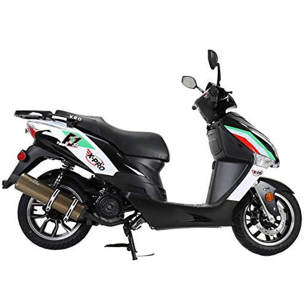 150cc Gas Moped Scooter with 13" Aluminum Wheels I8766