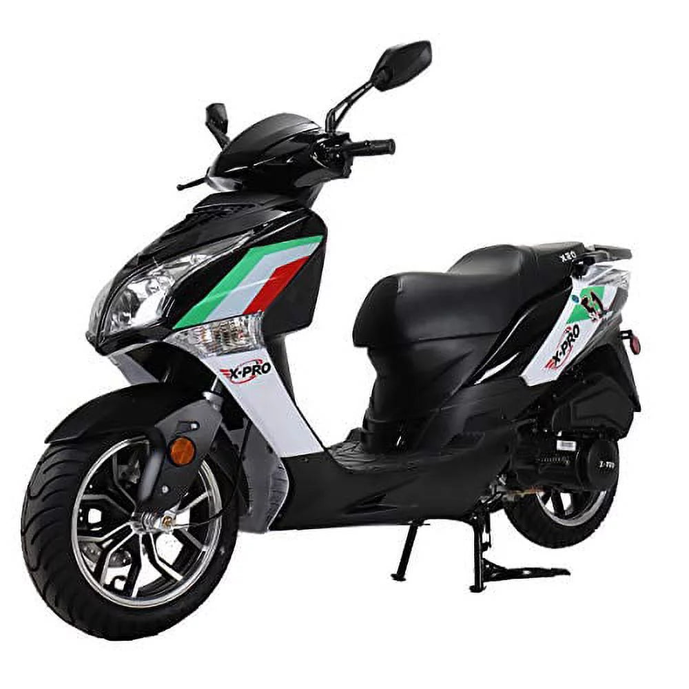 150cc Gas Moped Scooter with 13" Aluminum Wheels I8766