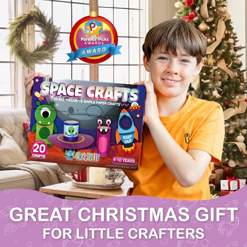20 Animal Toddler Arts and Crafts for Kids Ages 3-10 Years, All-Inclusive Animal Craft Kits Y374981