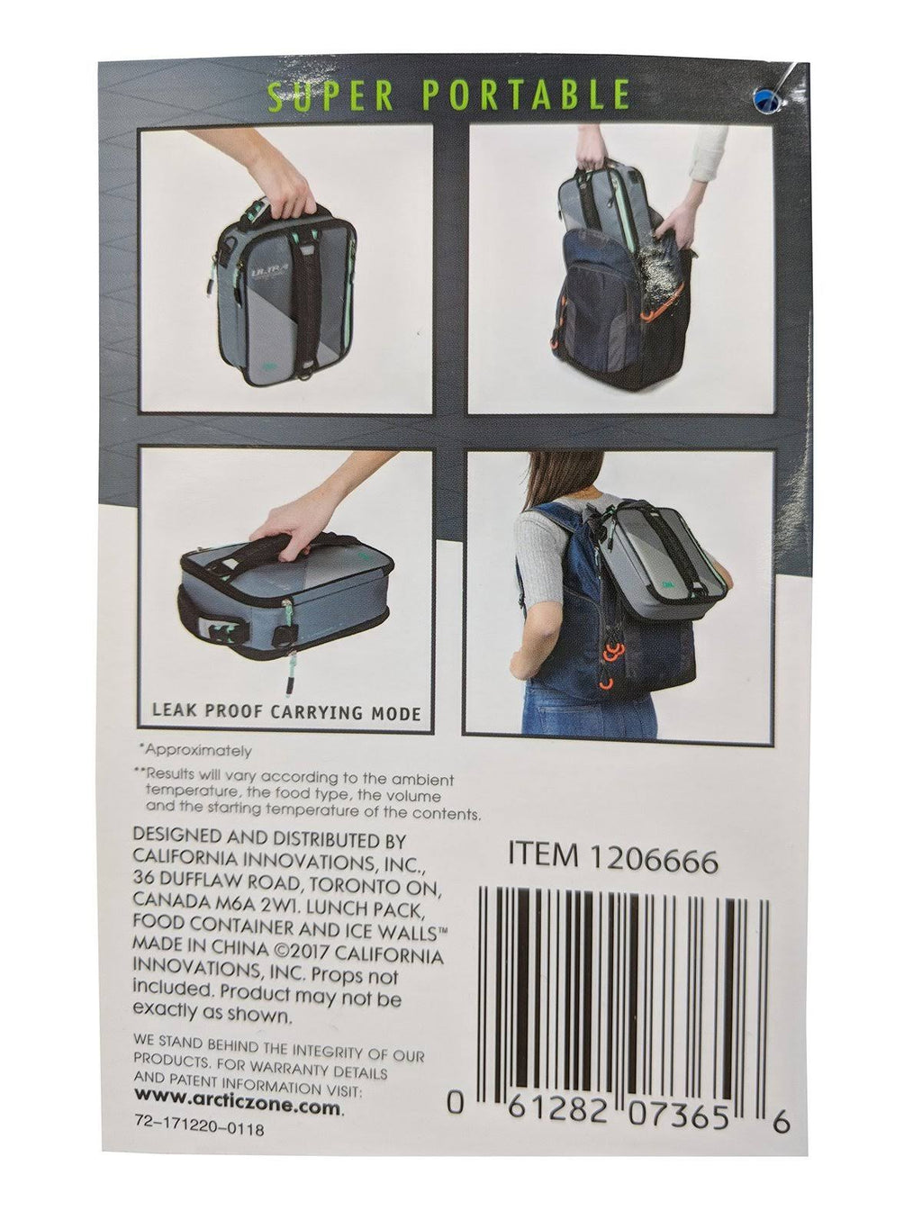 Light Gray Expandable Lunch Box G128874