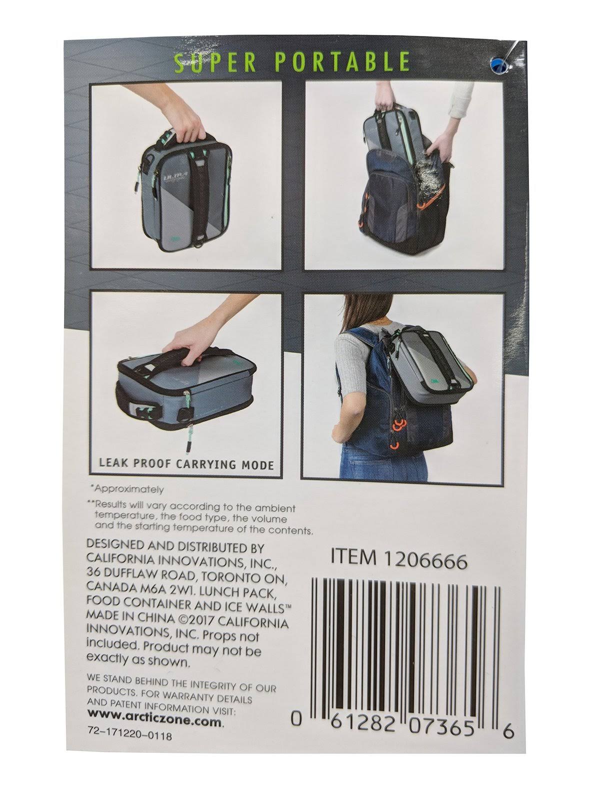 Light Gray Expandable Lunch Box G128874