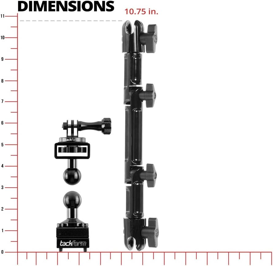 Headrest Mount for Action Cameras, 10.75 Inch Y5959
