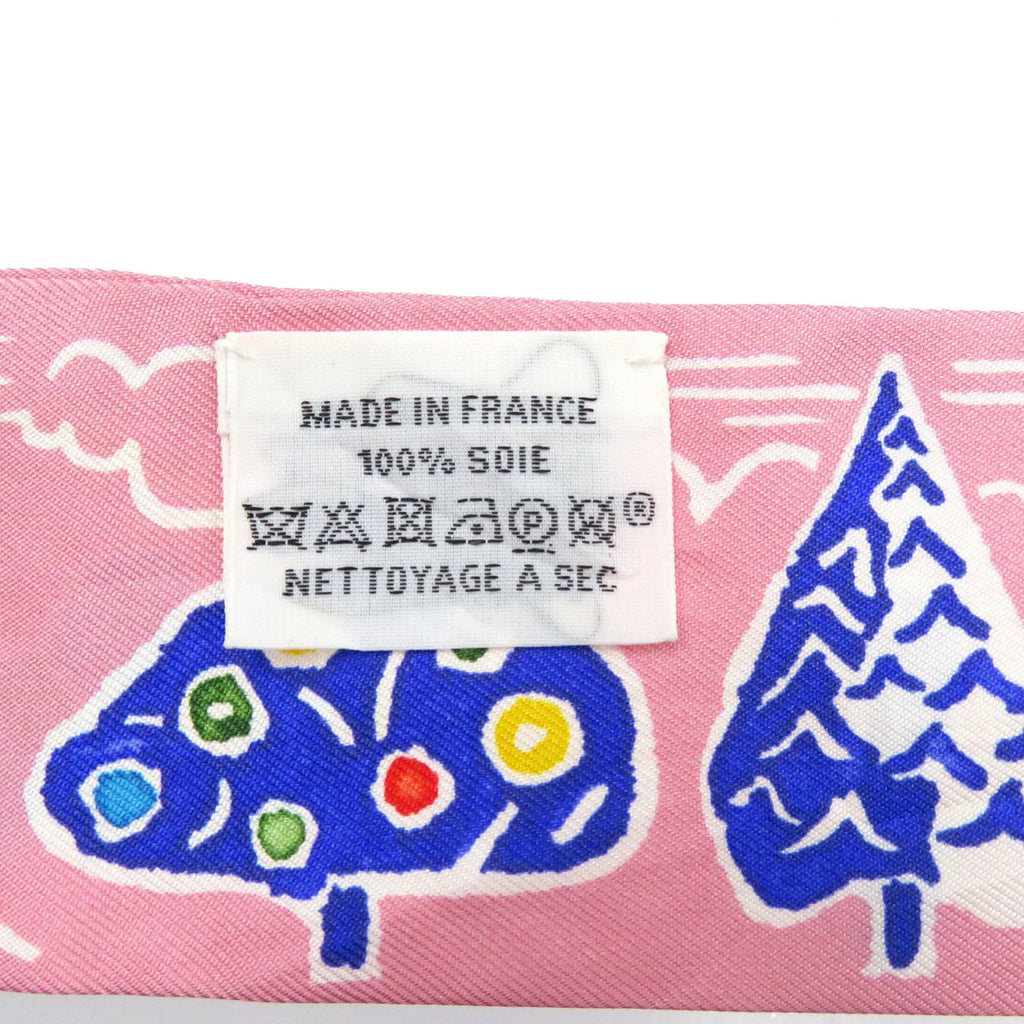 Pre-Owned Silk Scarf Muffler K887034