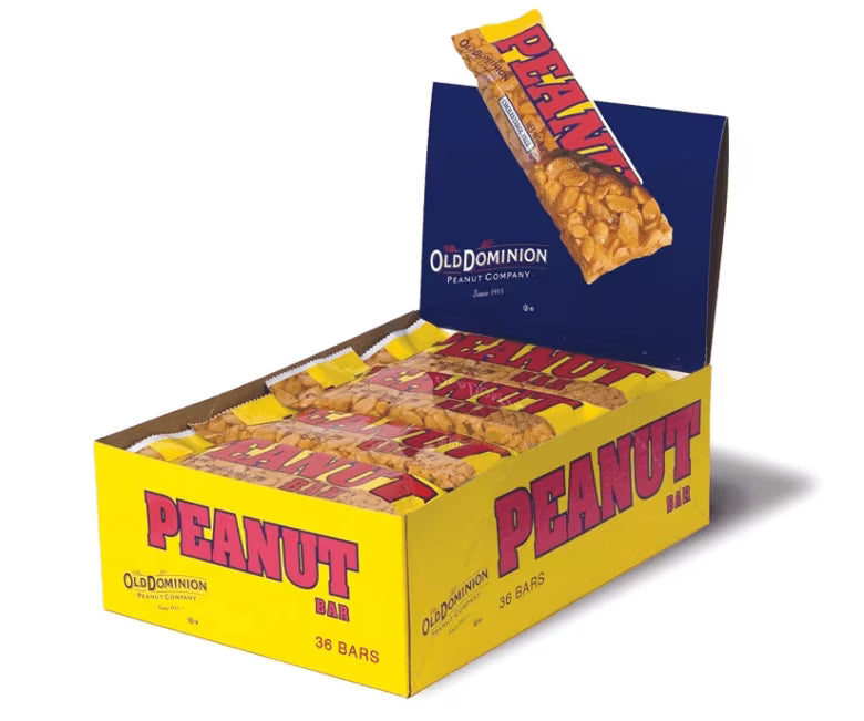 Peanut Block Bar, 1.65 Ounce - 36 Count Display Box U207594