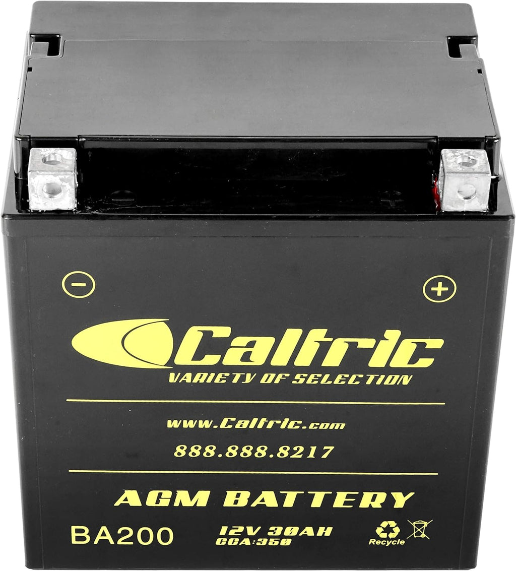 2 Pack Agm Battery for Polaris Ranger 500 6X6 2004 2005 D592