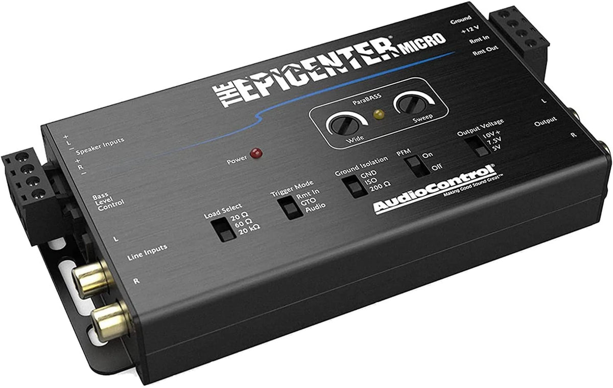 Bass Restoration Processor & Amp Kit Bundle with Line Output Converter R375039